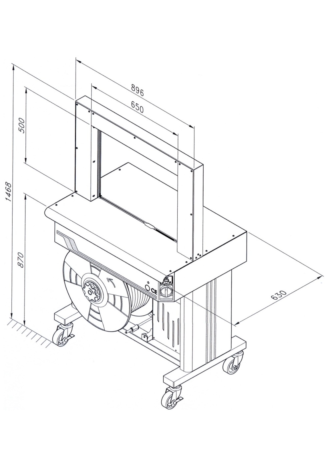Lay out reggiatrice 5 mm. economica.jpg Lay out reggiatrice 5 mm.